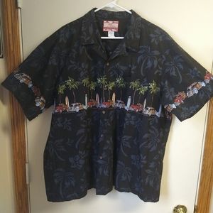 RJC Hawaiian Camp Shirt 2XL